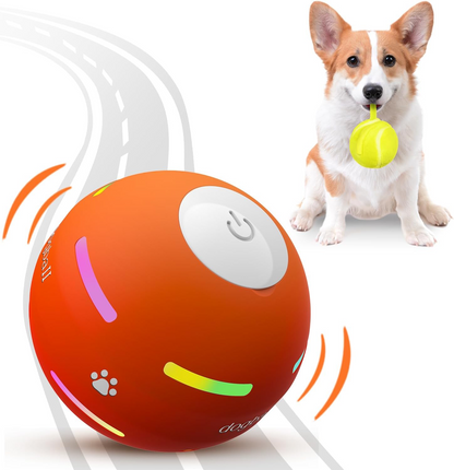 Interactive Dog Toys Dog Ball, [2025 Newly Upgraded] Durable Motion Activated Automatic Rolling Ball Toys