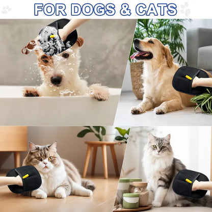 Pet Hair Removal Gloves, Electrostatic Pet Hair Remover, Reusable